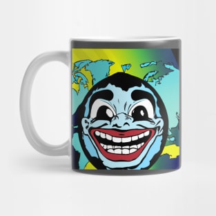 Smiling Earth Ai Art Mug